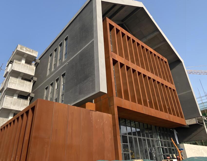 铁西耐候钢幕墙