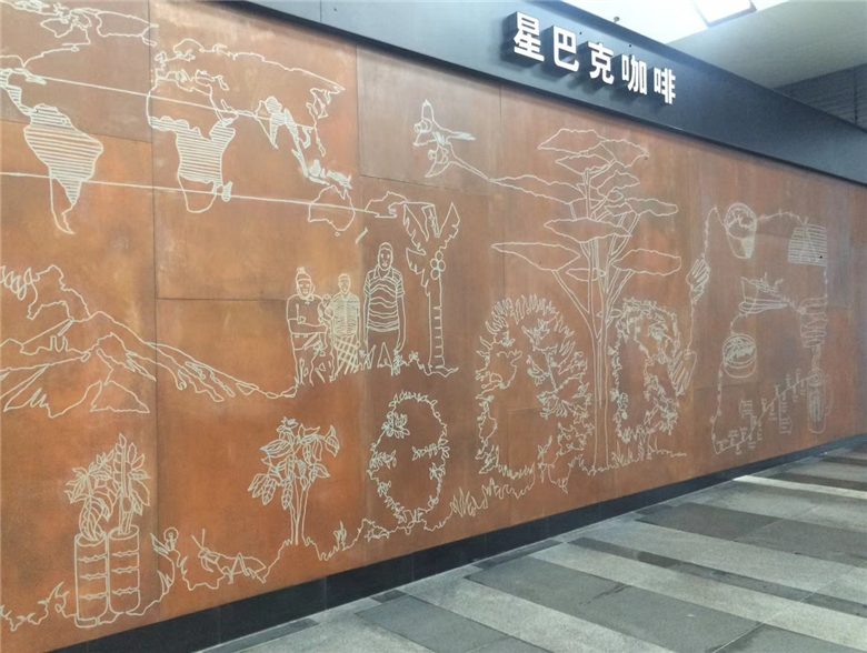 铁西耐候钢幕墙